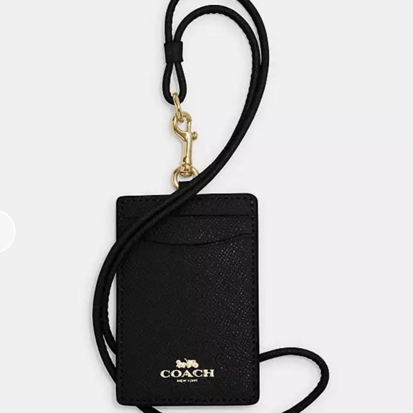 COACH Id Lanyard In Signature Canvas